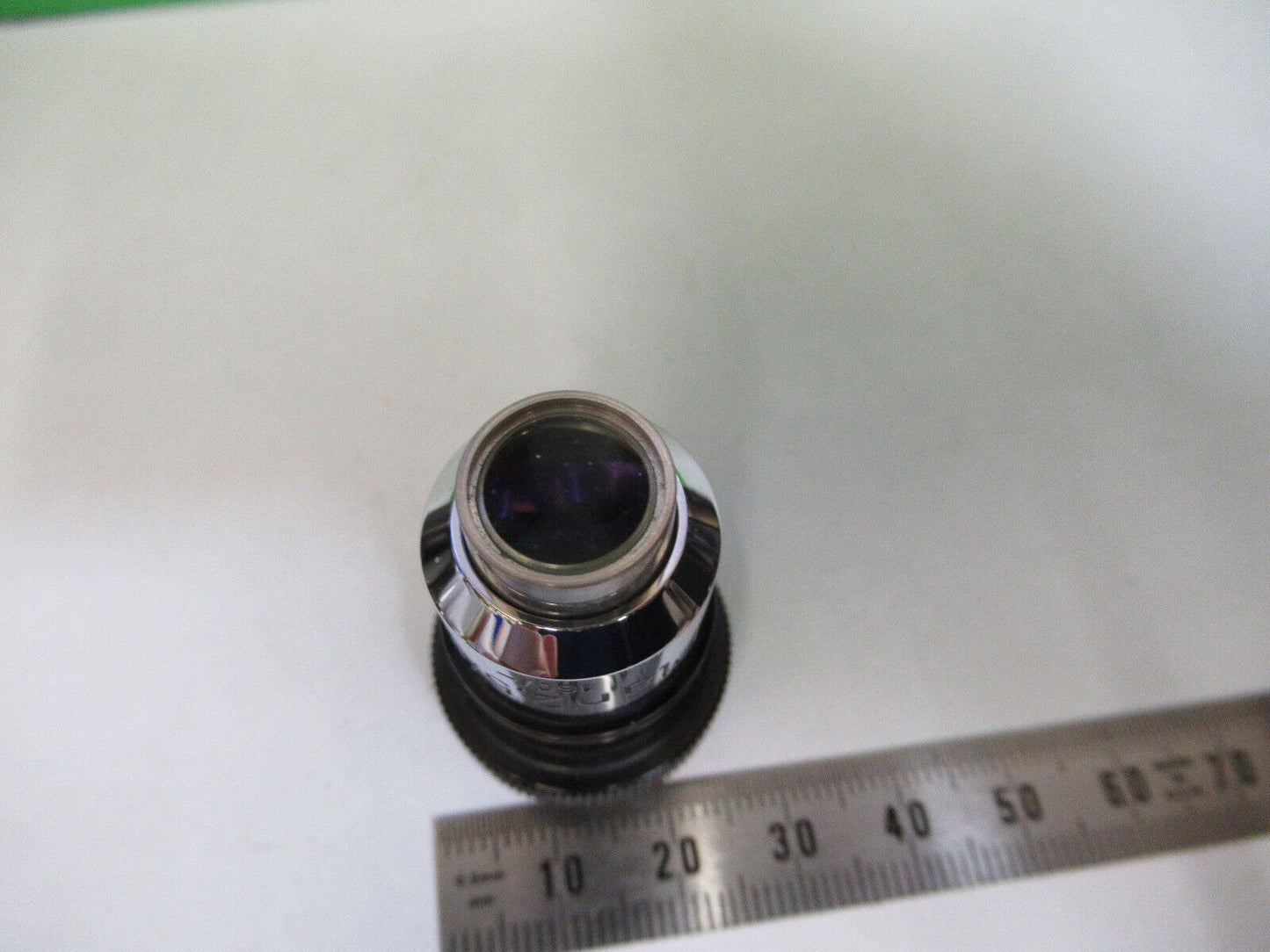 CARL ZEISS 2.5X /160 OBJECTIVE LENS OPTICS  MICROSCOPE PART AS PICTURED &Z7-A-56