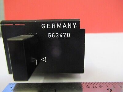 LEITZ 563470 SLIDE IRIS DIAPHRAGM MICROSCOPE PART OPTICS AS PICTURED &B9-A-13