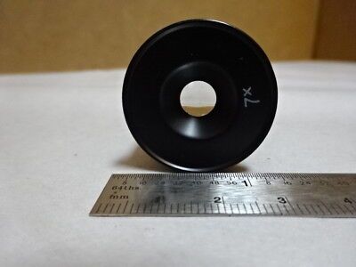 EYEPIECE 7X OPTICS MICROSCOPE PART AS IS &Z7-D-11