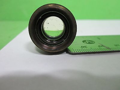 MICROSCOPE PART WILD HEERBRUGG SWISS 10X FLUOTAR OBJECTIVE OPTICS BIN#65-60