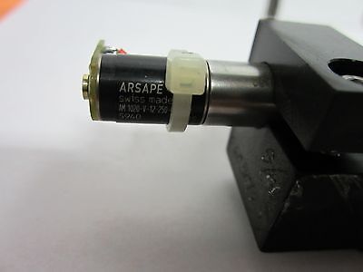 OPTICAL FIXTURE ROTATABLE  SWISS MOTOR LASER OPTICS AS IS BIN#J8-02