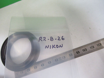 NIKON JAPAN CONDENSER ASSEMBLY LENS MICROSCOPE PART AS PICTURED &R2-B-26