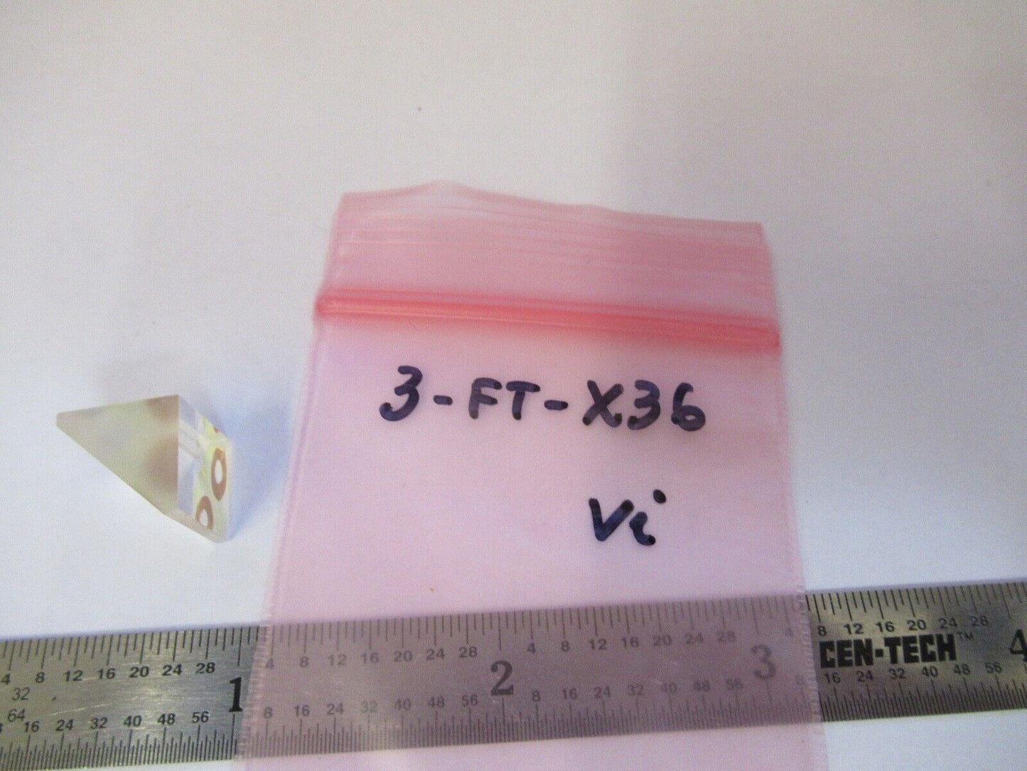 OPTICAL GLASS PRISM MINI OPTICS AS PICTURED &3-FT-X36