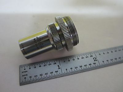 MICROSCOPE PART OBJECTIVE LEITZ GERMANY UM 20X OPTICS BIN#U1-41