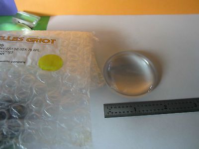 OPTICAL MELLES GRIOT LENS PL CONVEX 50mm DIAMETER 75mm FL LASER OPTICS BIN#31-03