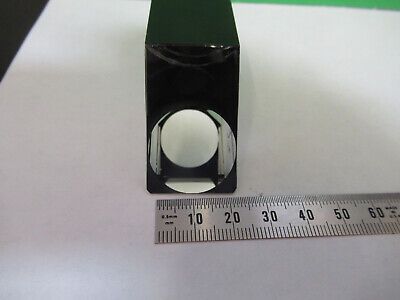 OPTICAL GLASS PRISM ZEISS GERMANY OPTICS MICROSCOPE PART AS PICTURED &A9-B-08