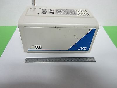 MICROSCOPE INSPECTION VIDEO CAMERA CCD JVC TK-870U AS IS OPTICS  BIN#N4-01