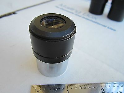 For Parts OPTICAL MICROSCOPE EYEPIECE [scratches] WF 10X OPTICS DWR#02