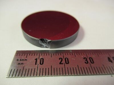 OPTICAL THICK SILICON 9-10um PLATED MIRROR INFRARED OPTICS AS PICTURED &FT-4-86