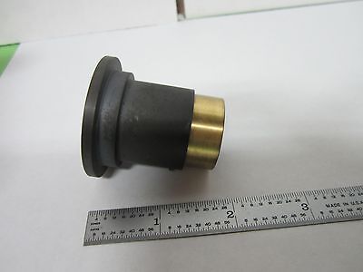 MICROSCOPE PART ZEISS GERMANY MOUNTED  LENS OPTICS AS IS BIN#Q8-53