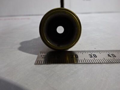 ANTIQUE 1880's BRASS MATTHEWS LONDON OBJECTIVE OPTICS MICROSCOPE PART &96-05