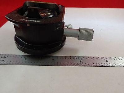 CONDENSER PART LEITZ WETZLAR GERMANY MICROSCOPE PART OPTICS &C6-A-17