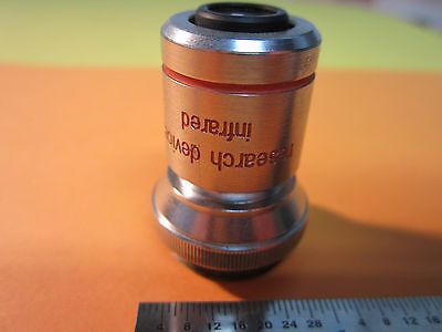 MICROSCOPE OPTICS INFRARED RESEARCH DEVICES 20x  OBJECTIVE  BIN#9-36