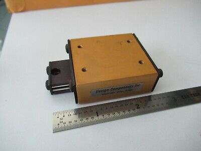 DESIGN COMPONENTS LINEAR SLIDE BALL GEAR POSITIONING OPTIC AS PICTURED #F5-A-130