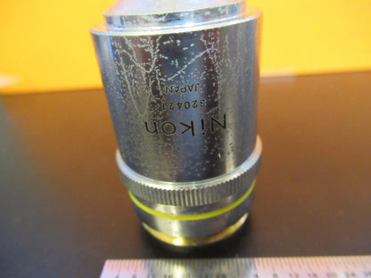 NIKON JAPAN BD OBJECTIVE 10X /210 OPTICS MICROSCOPE PART AS PICTURED &5M-A-51