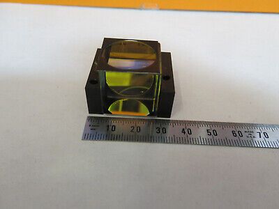 BAUSCH LOMB POL COATED PRISM HEAD OPTICS MICROSCOPE PART AS PICTURED &P6-A-57