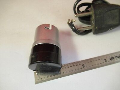 FOR PARTS WILD HEERBRUGG SWISS LAMP BULB HOLDER MICROSCOPE PART OPTICS &J9-B-08