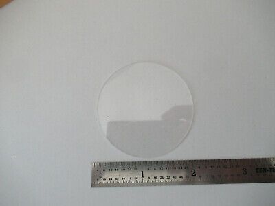 OPTICAL FLAT FUSED SILICA 2" DIAMETER LASER OPTICS AS PICTURED &F5-A-08