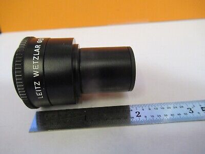 LEITZ GERMANY EYEPIECE 10X /18 MICROSCOPE PART OPTICS AS PICTURED &85-B-38