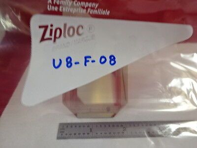 OPTICAL LARGE GLASS PRISM LASER OPTICS AS IS B#U8-F-08