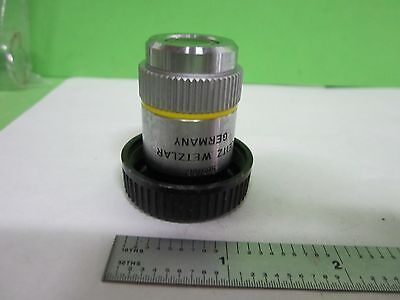 MICROSCOPE PART LEITZ GERMANY OBJECTIVE HL 10X INFINITY OPTICS AS IS BIN#S9-16