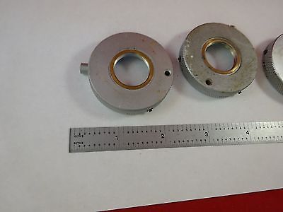 MICROSCOPE PART LEITZ / ZEISS PHACO OBJECTIVE HOLDER OPTICS AS IS BIN#C9-A-15