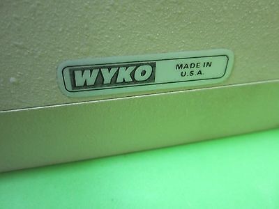 MICROSCOPE PART  WYKO INTERFEROMETER TIP TILT TABLE STAGE OPTICS AS IS BIN#ZP-7