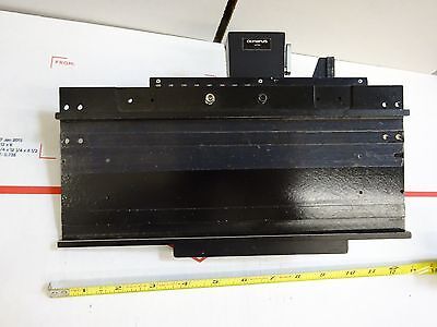 OLYMPUS MICROSCOPE STAGE TABLE PART &IL-3-D1