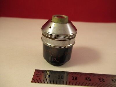 ZEISS GERMANY OBJECTIVE 2.5X 160/ POLAR POLARIZER MICROSCOPE PART OPTICS 46-A-14