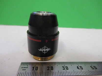 SWIFT 4X /160 SP LENS OBJECTIVE OPTICS MICROSCOPE PART AS PICTURED 8X-A-43