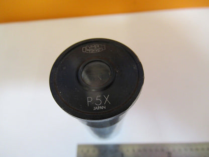 OLYMPUS TOKYO JAPAN P5X OPTICS EYEPIECE MICROSCOPE PART as pictured A2-A-33