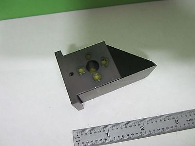 MICROSCOPE PART LEITZ GERMANY MOUNTED PRISM OPTICS AS IS BIN#S6-47