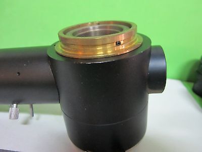 MICROSCOPE PART VINTAGE LEITZ VERTICAL ILLUMINATOR OPTICS AS IS BIN#T2-05