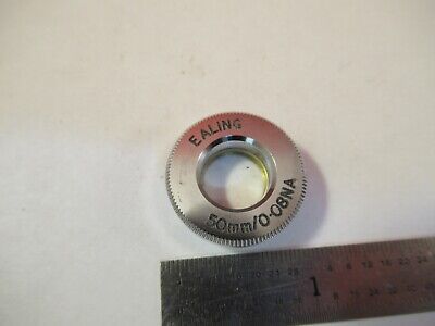 EALING 50mm OBJECTIVE MICROSCOPE PART OPTICS AS PICTURED &1E-B-17