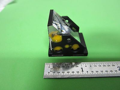 OPTICAL MICROSCOPE PART PRISM LEITZ GERMANY OPTICS BIN #4V-38 xv iii