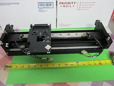 OPTICAL LASER  LINEAR STAGE POSITIONING WITHOUT MOTOR OPTICS AS IS BIN#A1