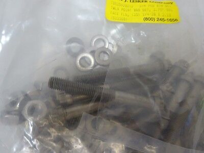 HIGH VACUUM KUST LESKER LOT SCREWS NUTS AS IS BIN#N8-H-12