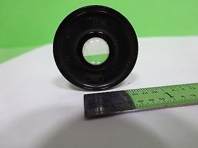 MICROSCOPE PART YASHIMA TOKYO EYEPIECE OCULAR 8X OPTICS AS IS BIN#Y6-E-05