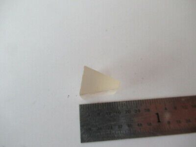 OPTICAL GLASS PRISM [dirty] OPTICS AS PICTURED &F2-A-94