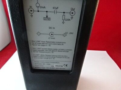 KISTLER SWISS ICP CHARGE AMPLIFIER 5114 for ACCELEROMETER PRESSURE AS IS &87-11