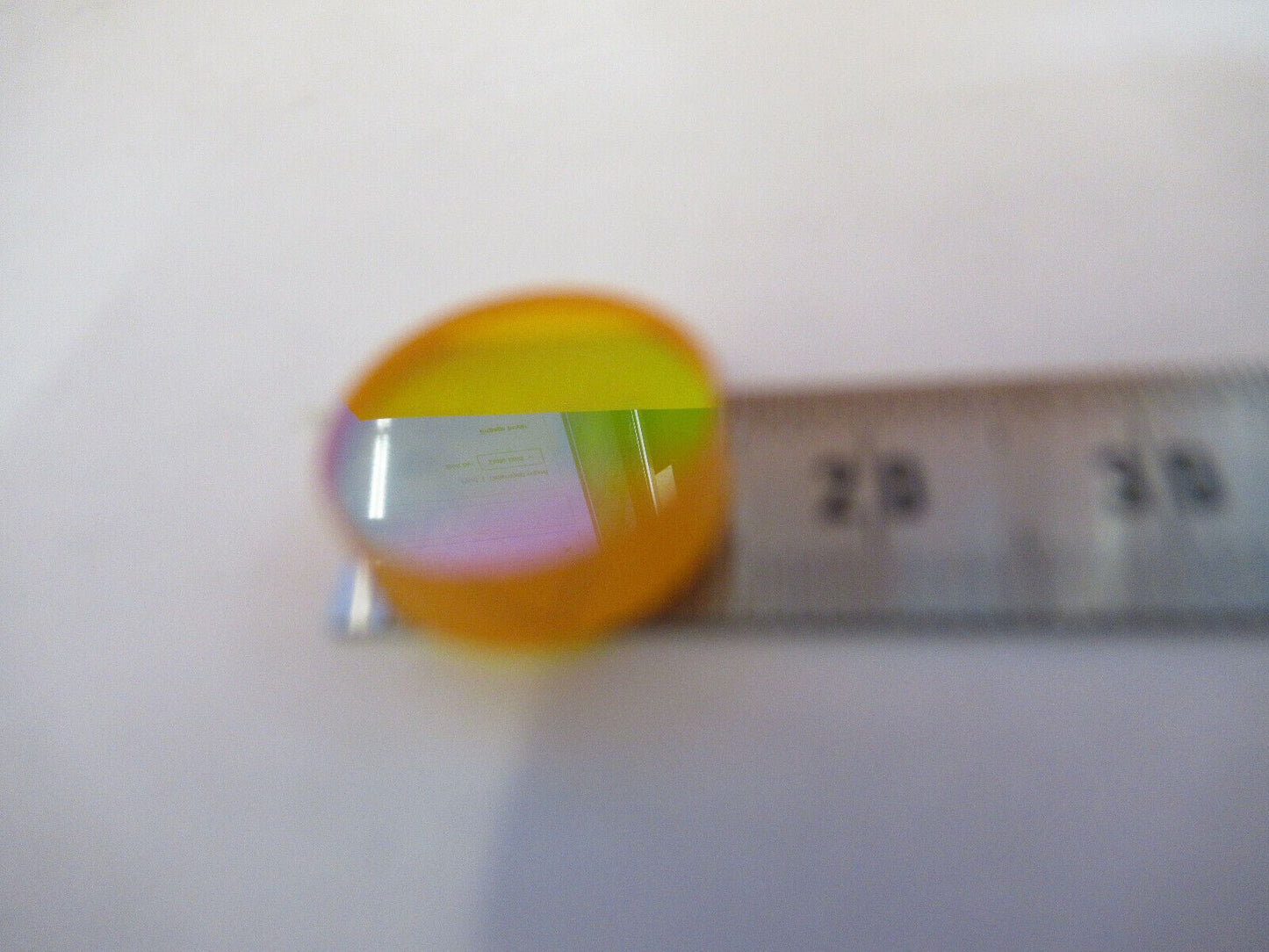 FOR PARTS ZINC SELENIDE OPTICAL INFRARED LENS PL-CC OPTICS AS PICTURED R7-A-69