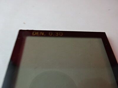 OPTICAL FILTER KODAK 0.30 NEUTRAL DENSITY OPTICS PART AS IS #1-D-08