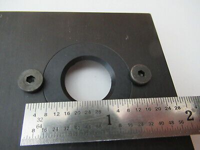 OLYMPUS JAPAN EMPTY LENS FILTER HOLDER MICROSCOPE PART AS PICTURED &F3-A-48