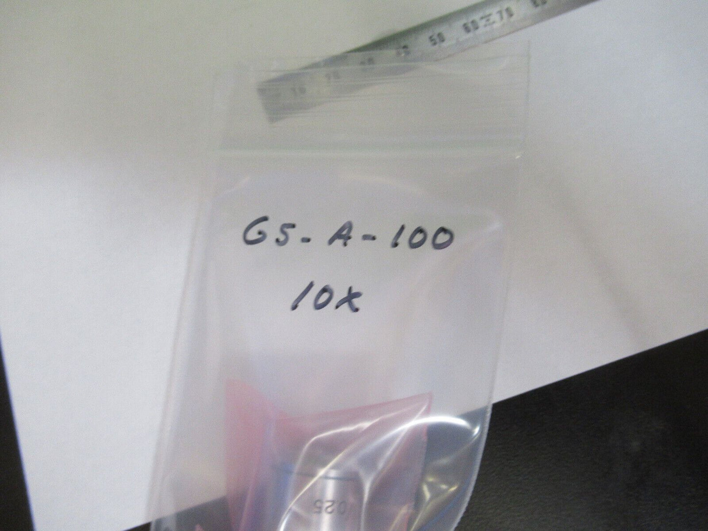 METZ  10X OBJECTIVE LENS MICROSCOPE PART AS PICTURED G5-A-100