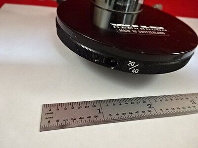 MICROSCOPE PART M20 WILD HEERBRUGG SWISS CONDENSER PHASE AS IS BIN#AD-01