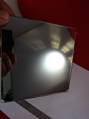 MASK CHROMIUM ON GLASS MIRROR OPTICAL OPTICS AS PICTURED &67-A-18