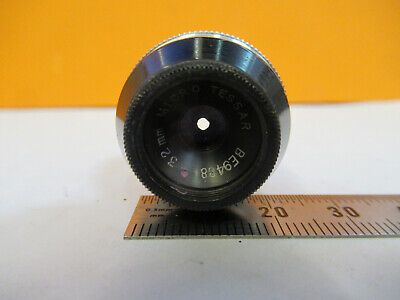 BAUSCH LOMB MICRO TESSAR 32mm OBJECTIVE MICROSCOPE PART AS PICTURED &F1-A-82