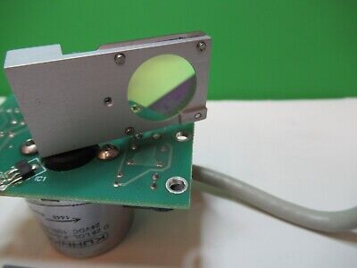 OPTICAL SHUTTER + MIRROR COATED LPKF GERMANY LASER OPTICS AS PICTURED #17-A-12