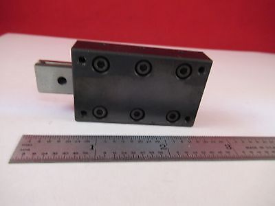 MICROSCOPE PART VICKERS ENGLAND UK STEEL SLIDE for OPTICS AS PICTURED &W1-A-13