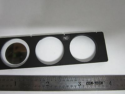 MICROSCOPE PART SLIDE FILTER NIKON ND OPTICS BIN#F2-13